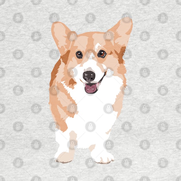 Cute Corgi Dog by bluhak